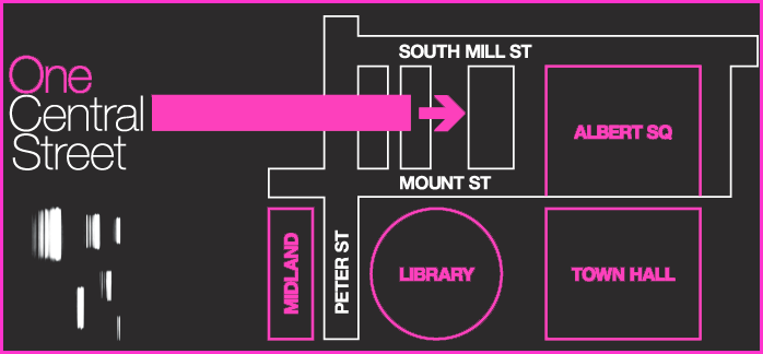 one central street, manchester - directions